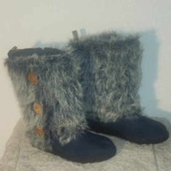 MUC LUKS ** stylish Winter boots with covers in size 8 - Picture 1 of 12